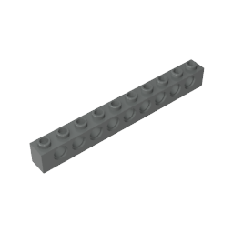 Technic Brick 1 x 10 [9 Holes] ,2730