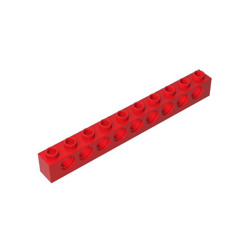 Gobricks,Technic Brick 1 x 10 [9 Holes],2730