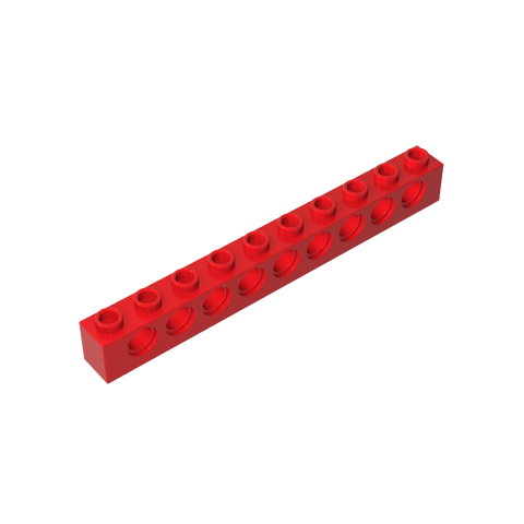 Gobricks,Technic Brick 1 x 10 [9 Holes],2730