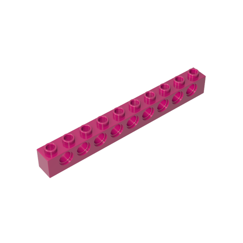 Gobricks,Technic Brick 1 x 10 [9 Holes],2730