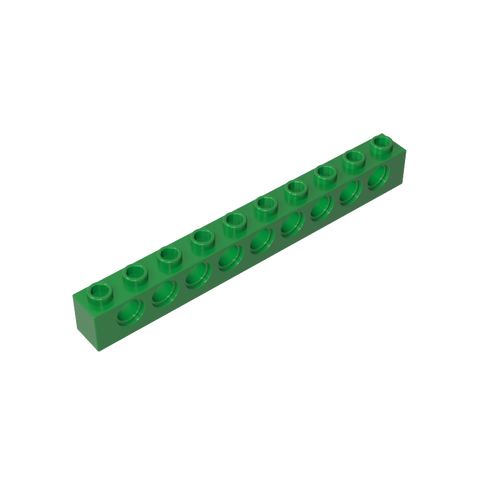 Gobricks,Technic Brick 1 x 10 [9 Holes],2730