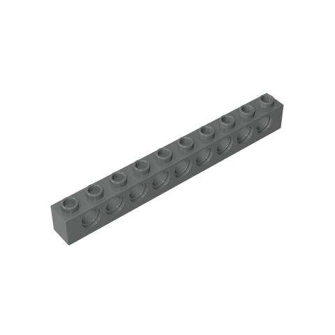 Gobricks,Technic Brick 1 x 10 [9 Holes],2730