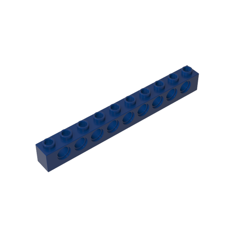 Gobricks,Technic Brick 1 x 10 [9 Holes],2730