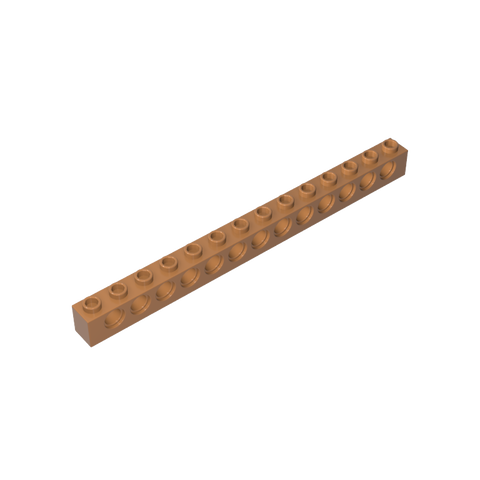 Gobricks,Technic Brick 1 x 14 [13 Holes],32018