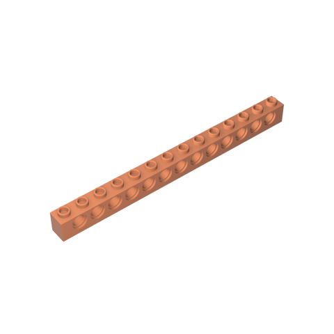 Gobricks,Technic Brick 1 x 14 [13 Holes],32018