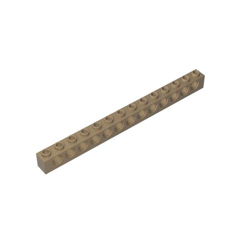 Gobricks,Technic Brick 1 x 14 [13 Holes],32018