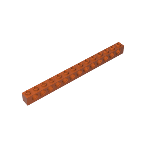 Gobricks,Technic Brick 1 x 14 [13 Holes],32018