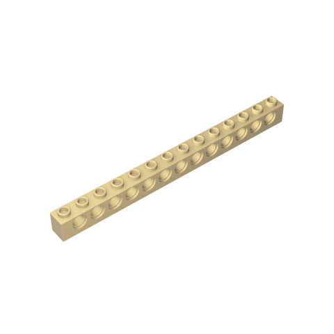 Gobricks,Technic Brick 1 x 14 [13 Holes],32018