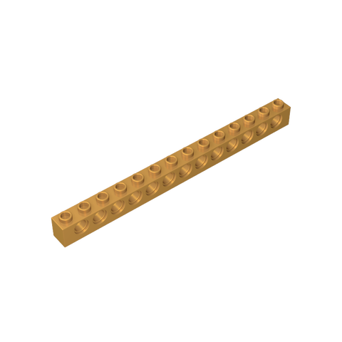 Gobricks,Technic Brick 1 x 14 [13 Holes],32018