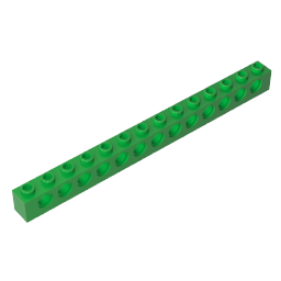 Technic Brick 1 x 14 [13 Holes],32018