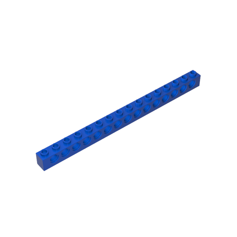 Gobricks,Technic Brick 1 x 16 [15 Holes],3703