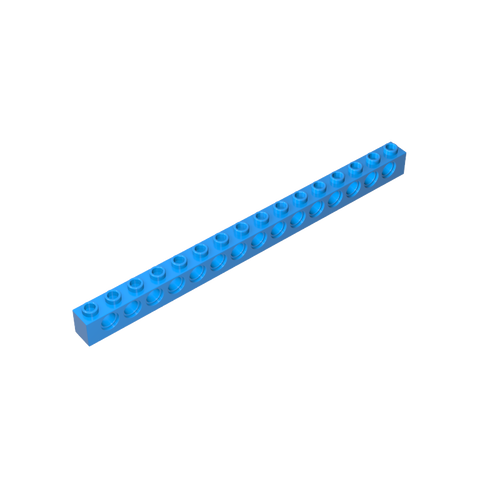 Gobricks,Technic Brick 1 x 16 [15 Holes],3703