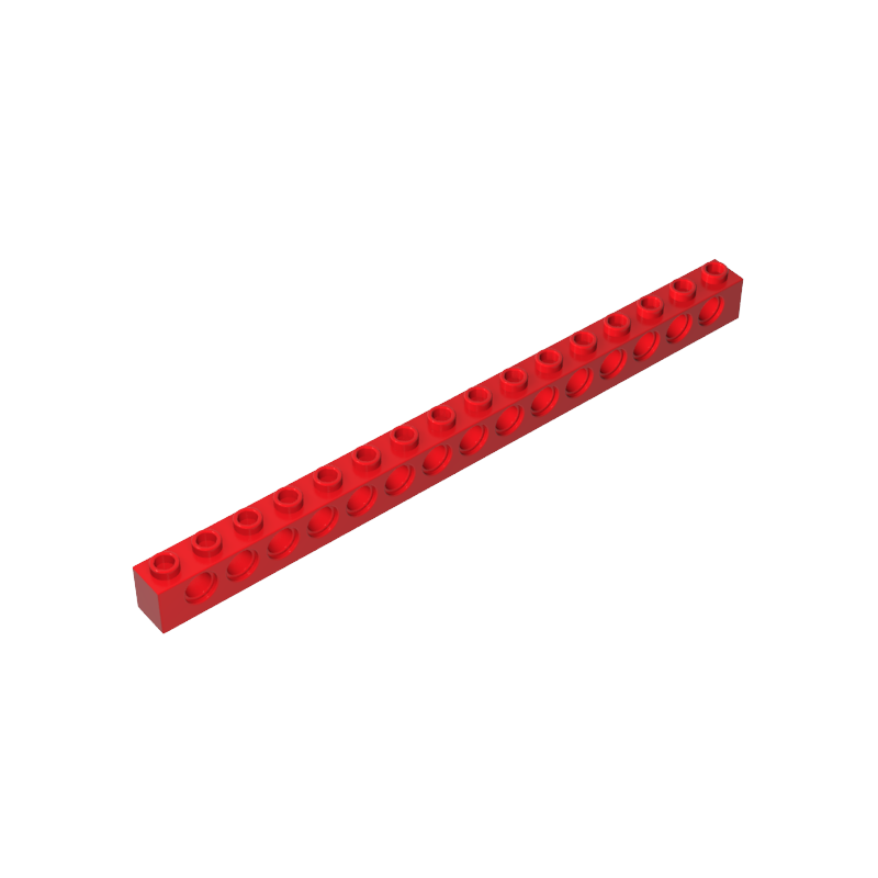 Gobricks,Technic Brick 1 x 16 [15 Holes],3703
