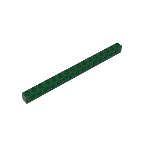 Gobricks,Technic Brick 1 x 16 [15 Holes],3703
