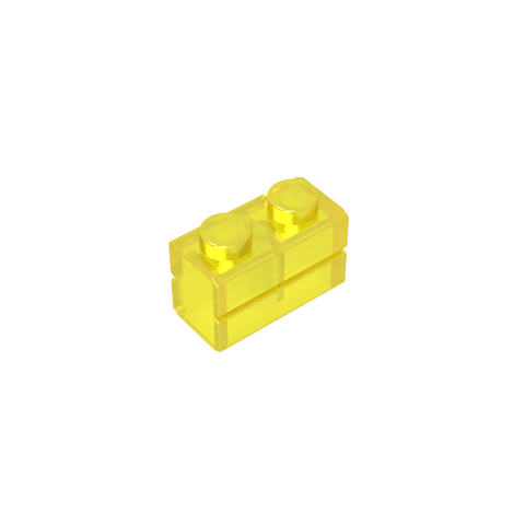 Gobricks,Brick Special 1 x 2 with Masonry Brick Profile,98283
