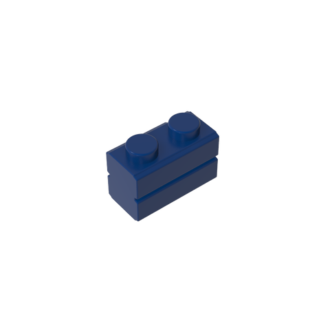 Gobricks,Brick Special 1 x 2 with Masonry Brick Profile,98283