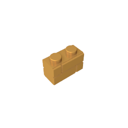 Brick Special 1 x 2 with Masonry Brick Profile,98283