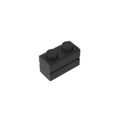 Gobricks,Brick Special 1 x 2 with Masonry Brick Profile,98283