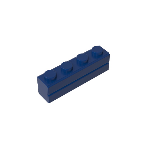 Gobricks,Brick Special 1 x 4 with Masonry Brick Profile,15533