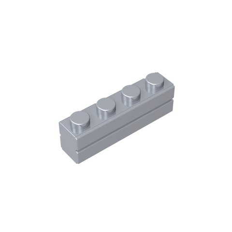 Gobricks,Brick Special 1 x 4 with Masonry Brick Profile,15533
