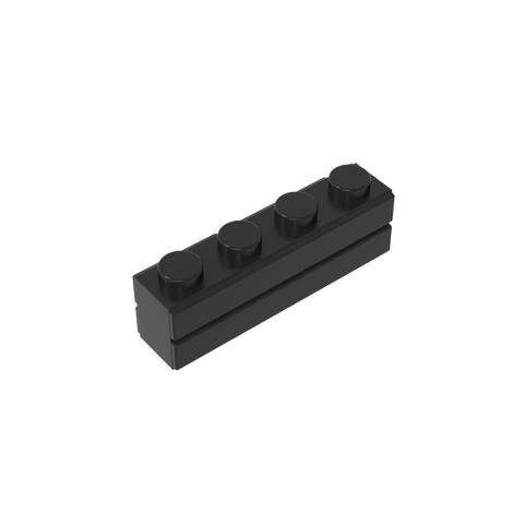Gobricks,Brick Special 1 x 4 with Masonry Brick Profile,15533