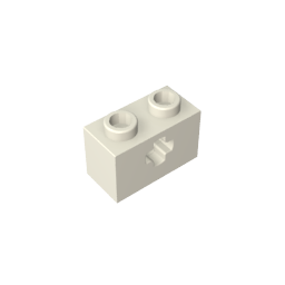 Technic Brick 1 x 2 with Axle Hole Type 1 [+ Opening] and Bottom Pin ,32064