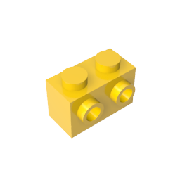 Brick Special 1 x 2 with 2 Studs on 1 Side ,11211