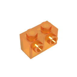 Brick Special 1 x 2 with 2 Studs on 1 Side ,11211