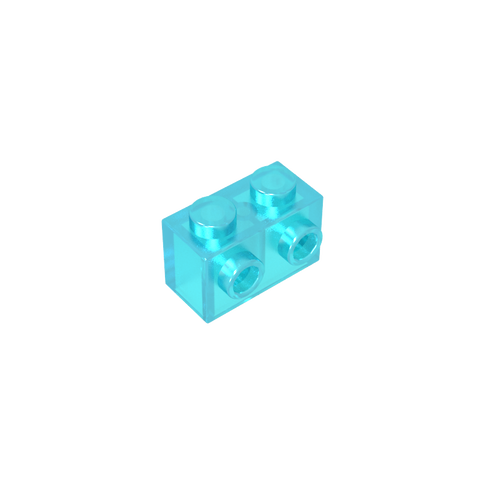 Gobricks,Brick Special 1 x 2 with 2 Studs on 1 Side,11211
