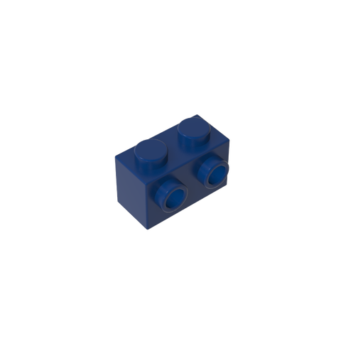 Gobricks,Brick Special 1 x 2 with 2 Studs on 1 Side,11211