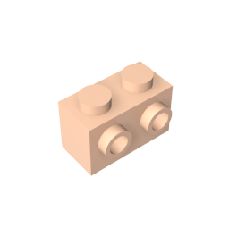 Brick Special 1 x 2 with 2 Studs on 1 Side ,11211