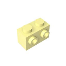 Brick Special 1 x 2 with 2 Studs on 1 Side ,11211