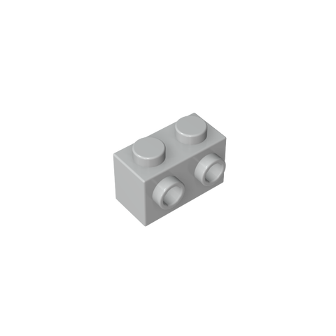 Gobricks,Brick Special 1 x 2 with 2 Studs on 1 Side,11211