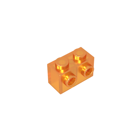 Gobricks,Brick Special 1 x 2 with 2 Studs on 1 Side,11211