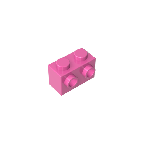 Gobricks,Brick Special 1 x 2 with 2 Studs on 1 Side,11211