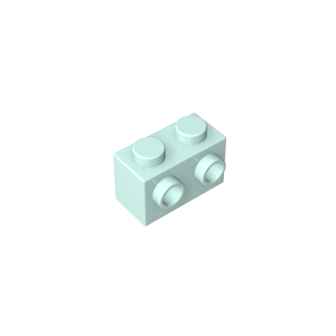 Gobricks,Brick Special 1 x 2 with 2 Studs on 1 Side,11211
