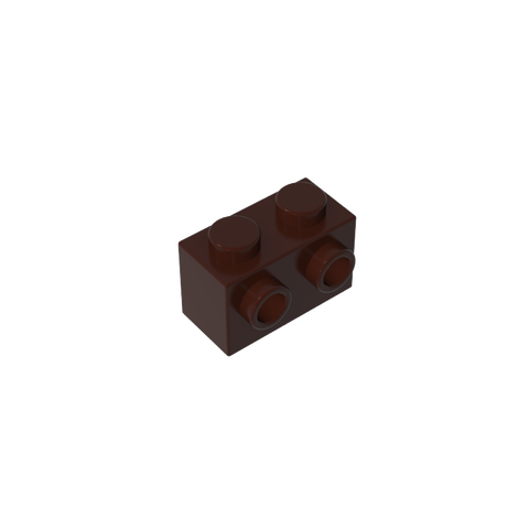 Gobricks,Brick Special 1 x 2 with 2 Studs on 1 Side,11211