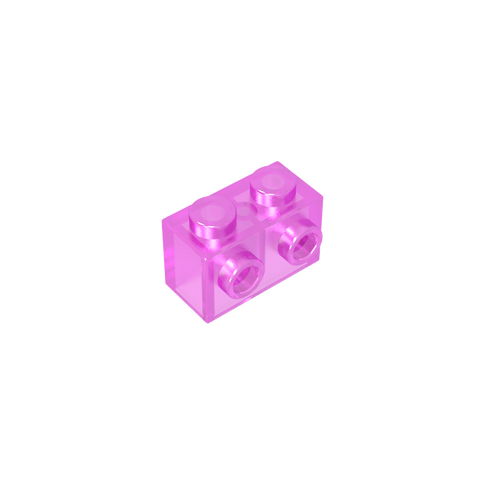 Gobricks,Brick Special 1 x 2 with 2 Studs on 1 Side,11211