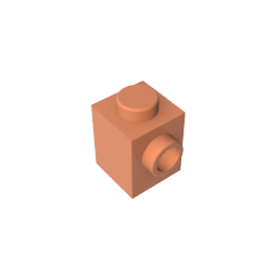 Brick Special 1 x 1 with Stud on 1 Side ,87087