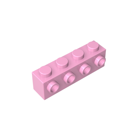 Gobricks,Brick Special 1 x 4 with 4 Studs on One Side,30414
