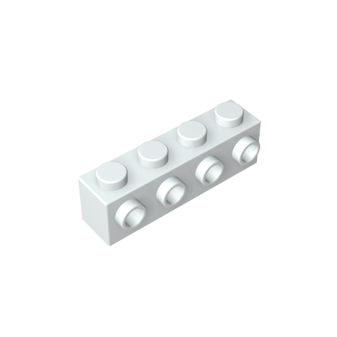 Gobricks,Brick Special 1 x 4 with 4 Studs on One Side,30414