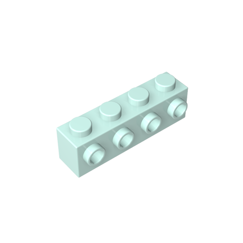 Gobricks,Brick Special 1 x 4 with 4 Studs on One Side,30414
