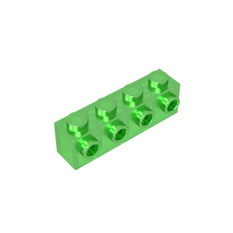 Gobricks,Brick Special 1 x 4 with 4 Studs on One Side,30414