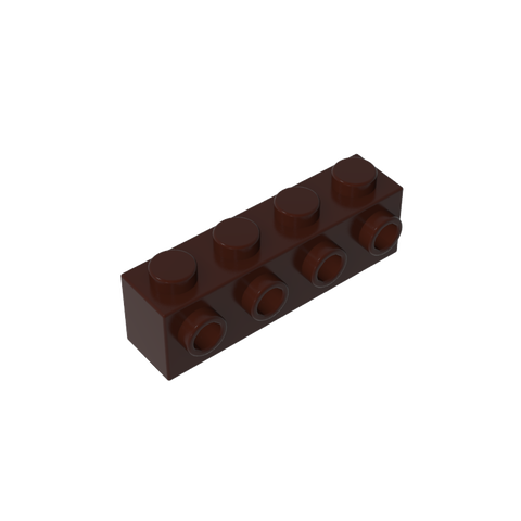 Gobricks,Brick Special 1 x 4 with 4 Studs on One Side,30414