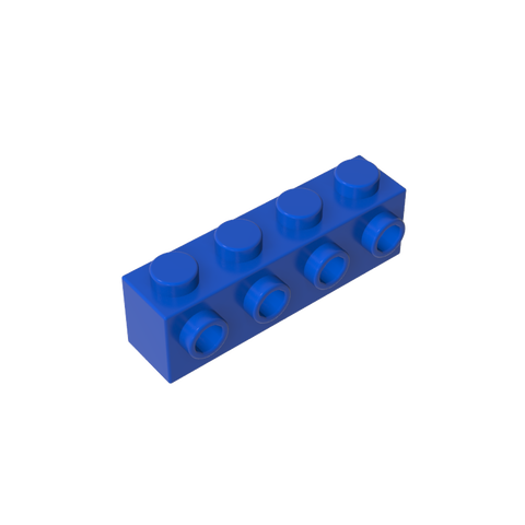 Gobricks,Brick Special 1 x 4 with 4 Studs on One Side,30414