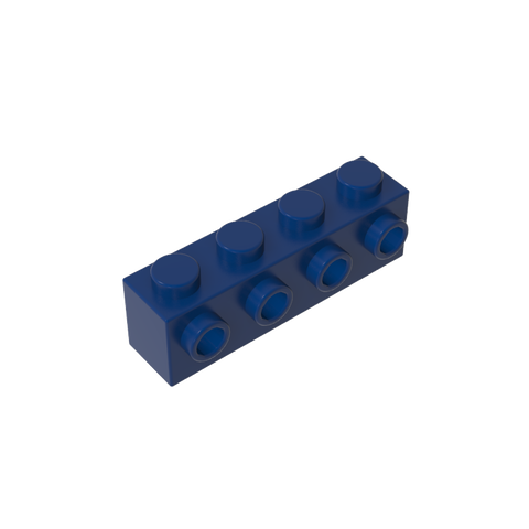 Gobricks,Brick Special 1 x 4 with 4 Studs on One Side,30414