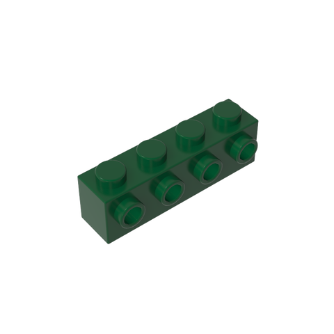 Gobricks,Brick Special 1 x 4 with 4 Studs on One Side,30414