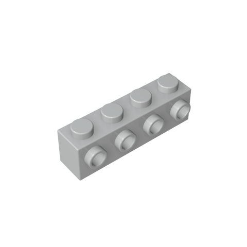 Gobricks,Brick Special 1 x 4 with 4 Studs on One Side,30414