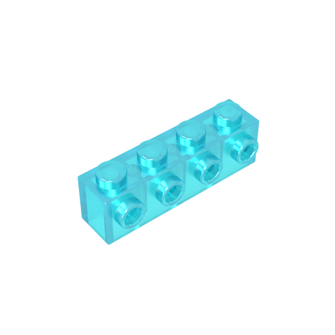 Gobricks,Brick Special 1 x 4 with 4 Studs on One Side,30414