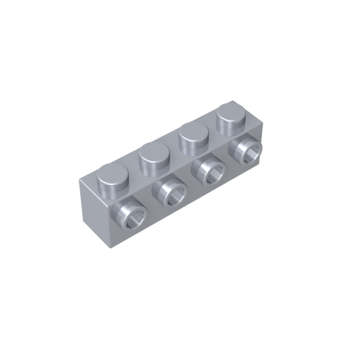 Gobricks,Brick Special 1 x 4 with 4 Studs on One Side,30414